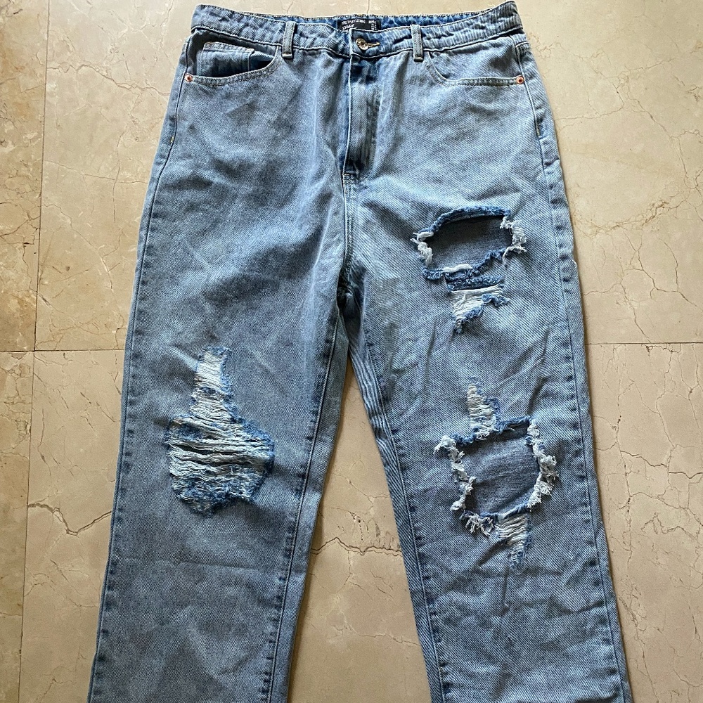 Pretty little thing straight jeans